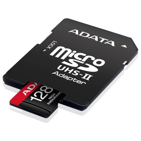 A-Data ADATA | AUSDX128GUI3V30SHA2-RA1 Memory Card | 128 GB | MicroSDXC | Flash memory class 10 | Adapter