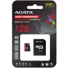 A-Data ADATA | AUSDX128GUI3V30SHA2-RA1 Memory Card | 128 GB | MicroSDXC | Flash memory class 10 | Adapter