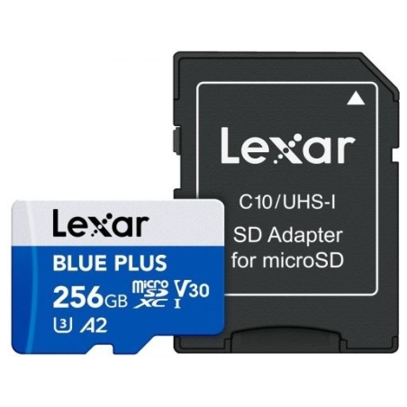 Lexar MEMORY MICRO SDXC 256GB UHS-I/W/A LMSBLPL256G-BNANG LEXAR