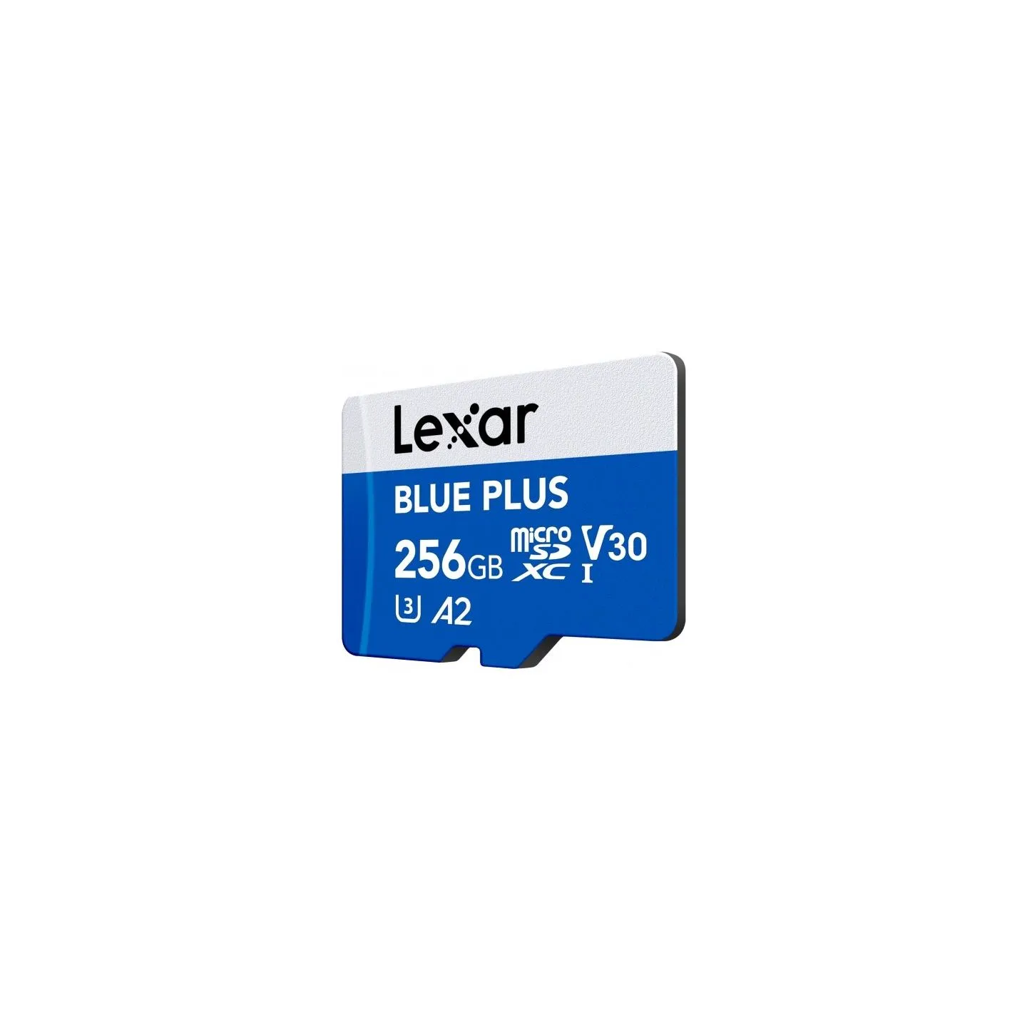 Lexar Memory card microSD card 256GB C10 A2 U3 V30 170MB/s Blue Plus