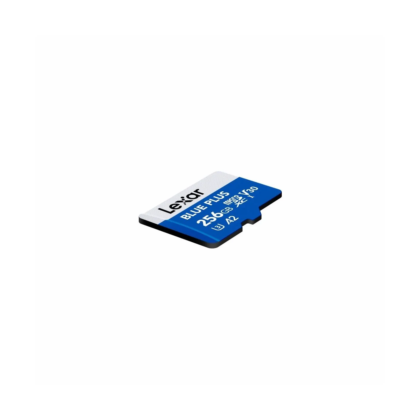 Lexar Memory card microSD card 256GB C10 A2 U3 V30 170MB/s Blue Plus