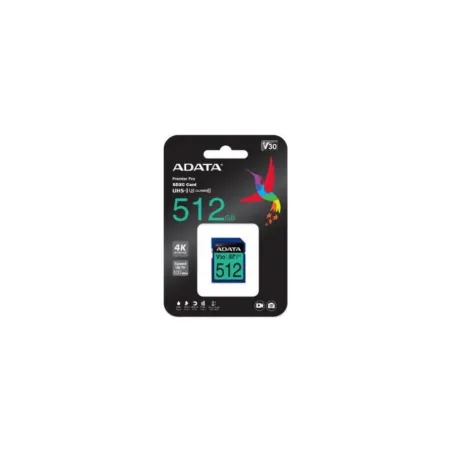 A-Data MEMORY SDXC 512GB V30/ASDX512GUI3V30S-R ADATA