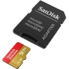 Sandisk Extreme microSDXC 512GB + SD Adapter + 1 year RescuePRO Deluxe up to 190MB/s & 130MB/s Read/Write speeds A2 C10 V30 UHS-