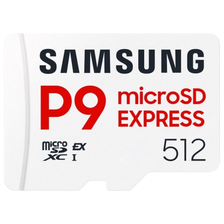 Samsung P9 Express | 512 GB | microSD | Flash memory class U3, V30, A1