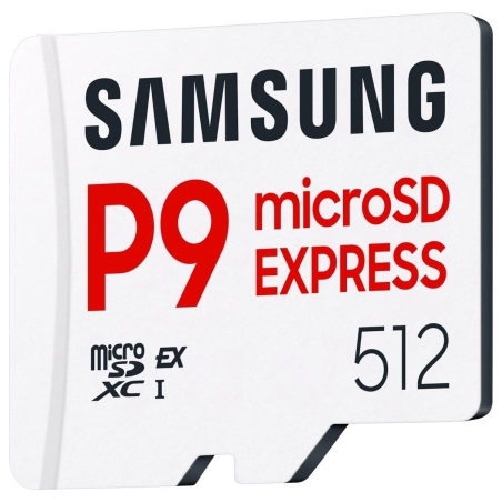 Samsung P9 Express | 512 GB | microSD | Flash memory class U3, V30, A1