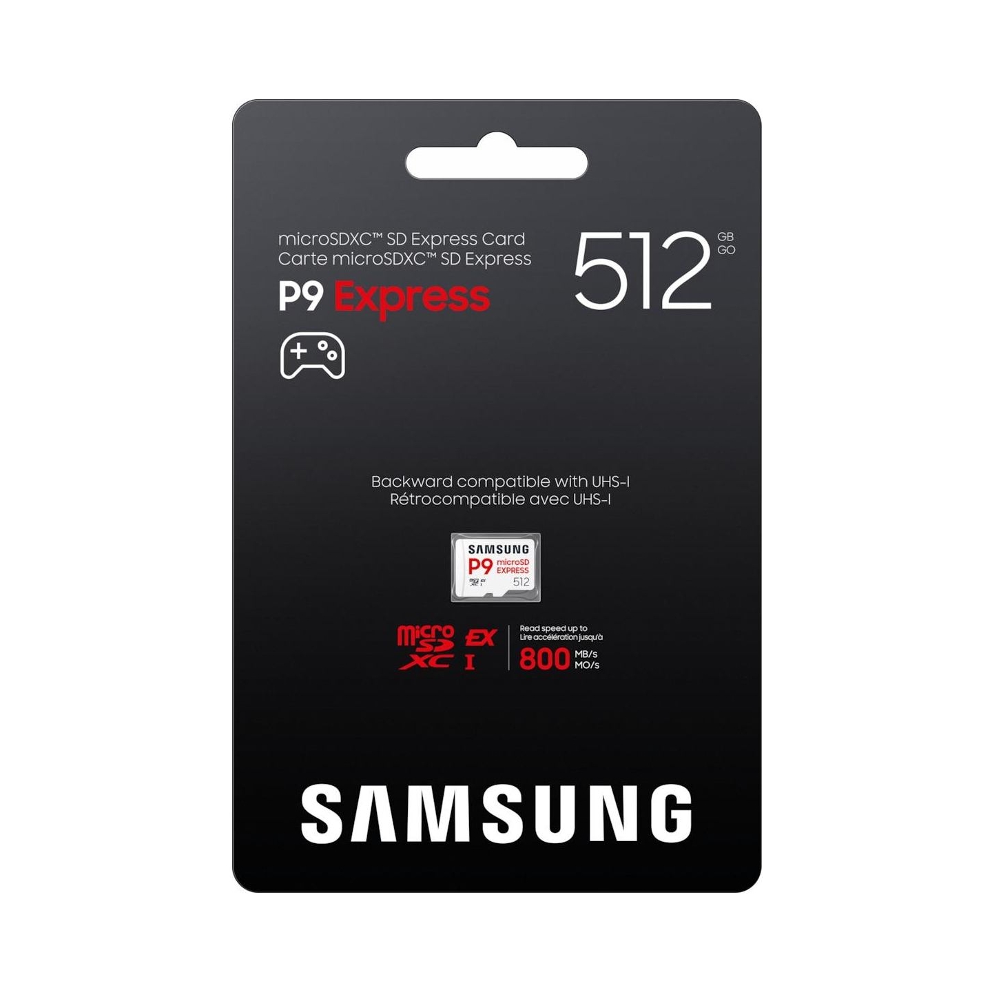 Samsung P9 Express | 512 GB | microSD | Flash memory class U3, V30, A1
