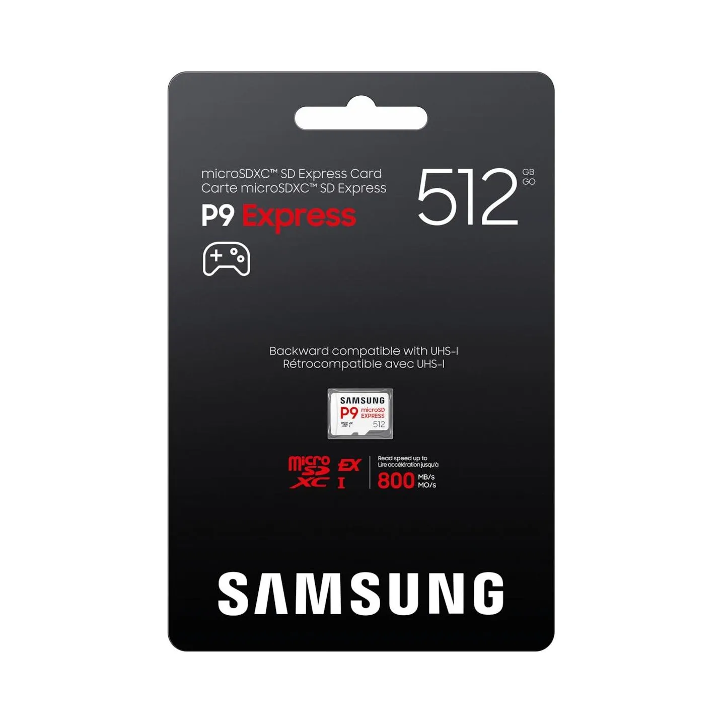 Samsung P9 Express | 512 GB | microSD | Flash memory class U3, V30, A1