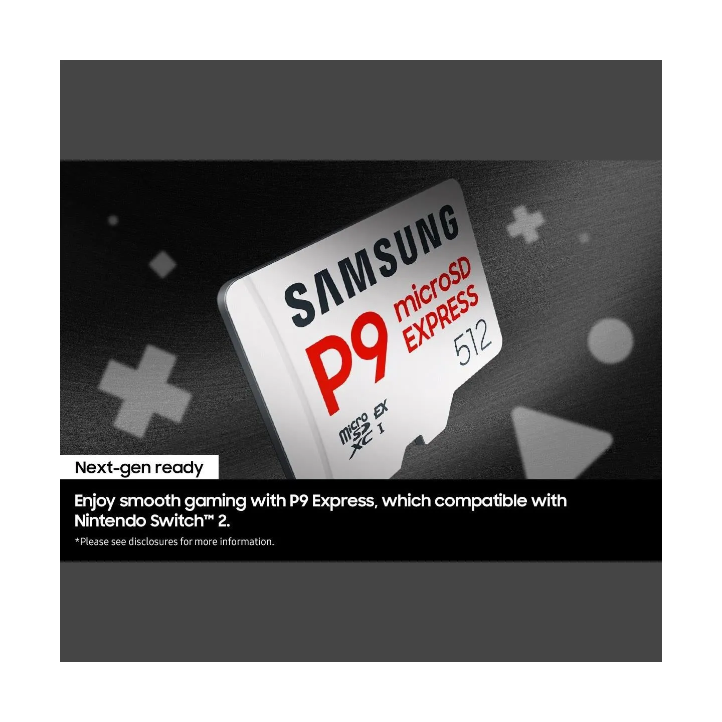 Samsung microSD card P9 Express MB-MK512T/WW
