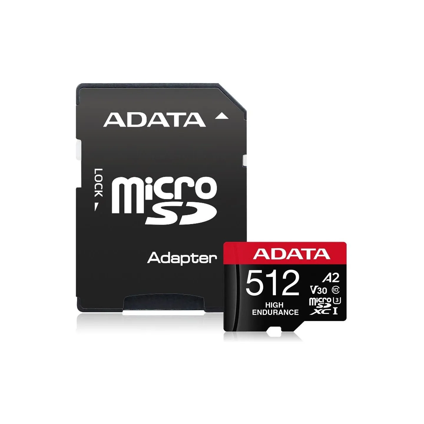 A-Data mSD HighEnd 512GB UHS1 U3 V30 A2 100/85MB/s+Ad