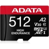 A-Data mSD HighEnd 512GB UHS1 U3 V30 A2 100/85MB/s+Ad