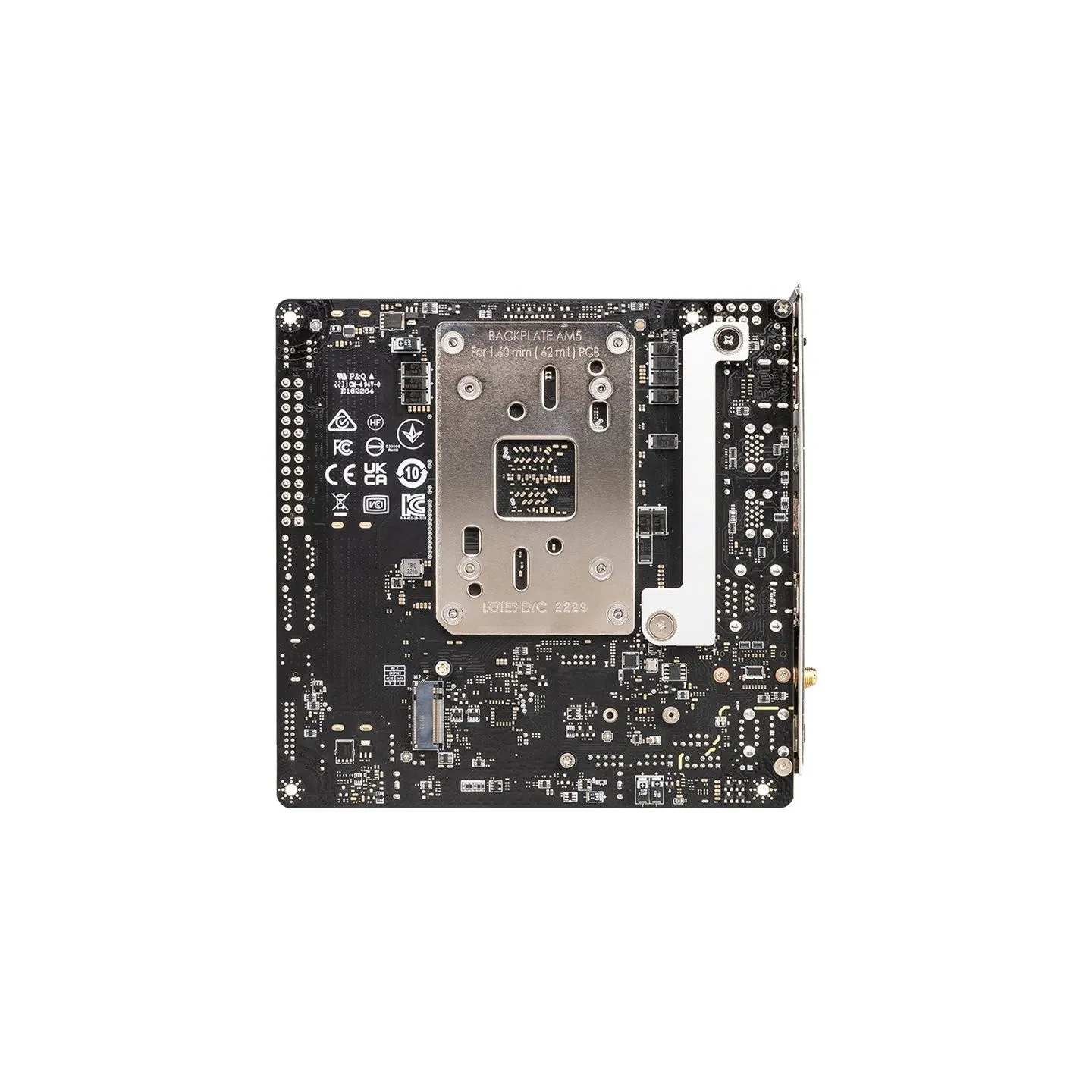 MSI | MPG B650I EDGE WIFI | Processor family AMD | Processor socket AM5 | DDR5 DIMM | Memory slots 2 | Supported hard disk drive