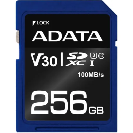 A-Data MEMORY SDXC 256GB V30/ASDX256GUI3V30S-R ADATA