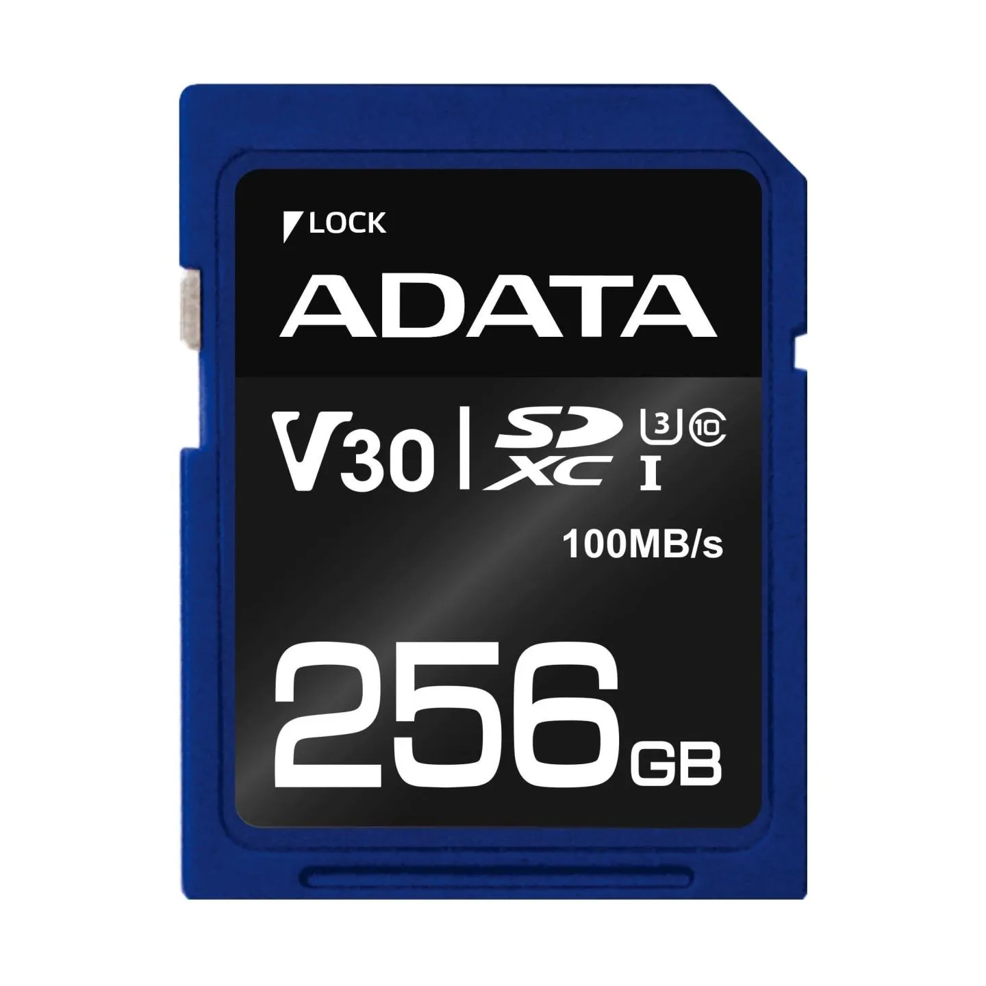 A-Data MEMORY SDXC 256GB V30/ASDX256GUI3V30S-R ADATA