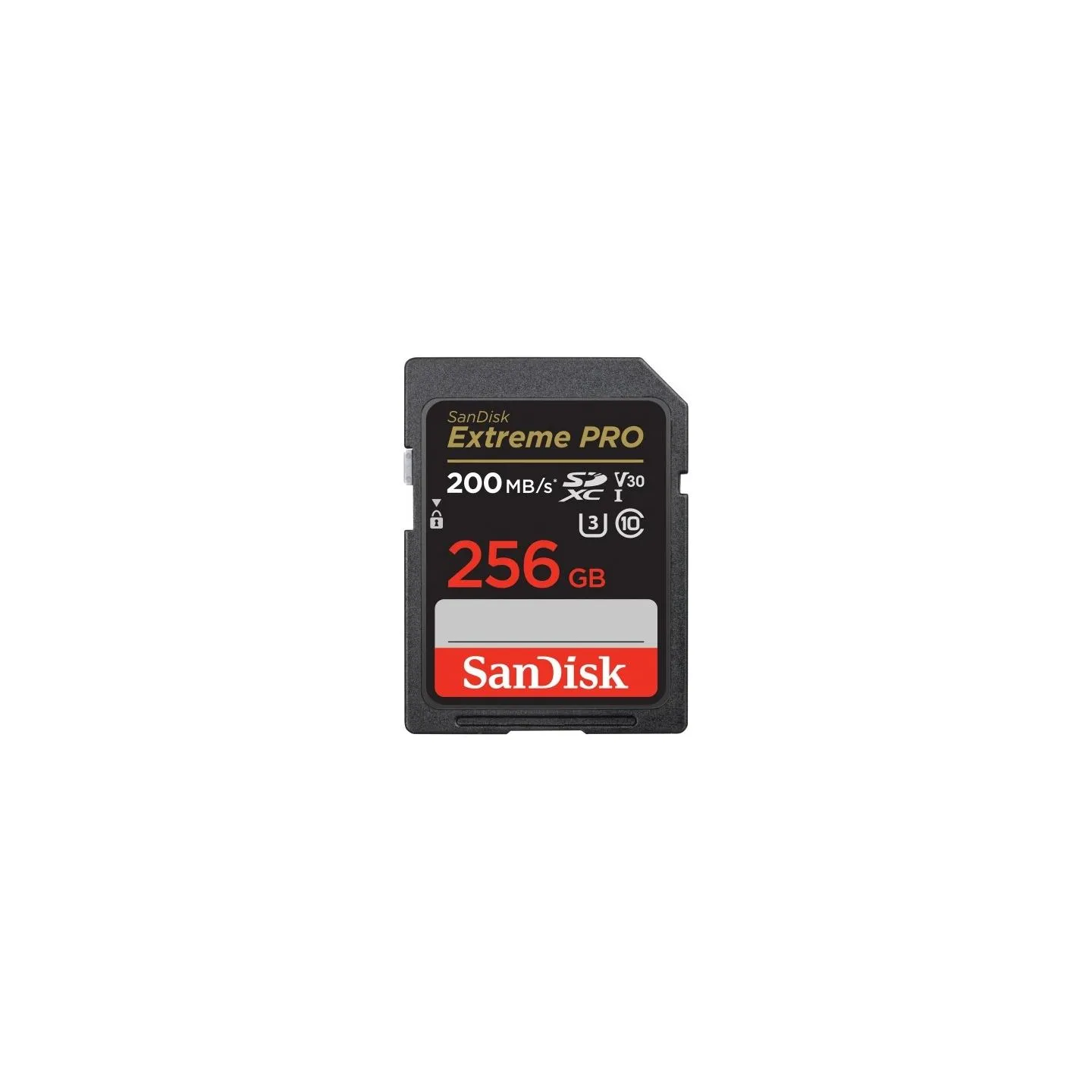 Sandisk Extreme PRO 256GB SDXC Memory Card + 2 years RescuePRO Deluxe up to 200MB/s & 140MB/s Read/Write speeds, UHS-I, Class 10