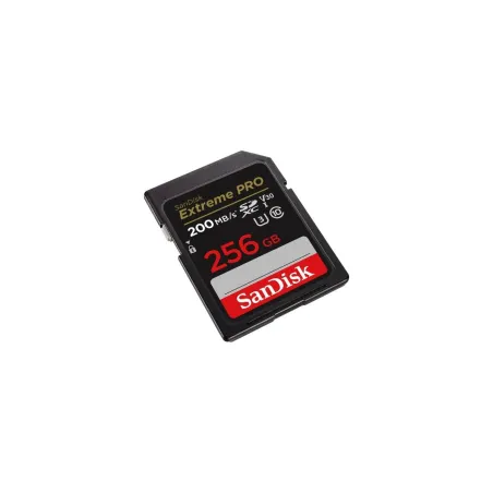 Sandisk Extreme PRO 256GB SDXC Memory Card + 2 years RescuePRO Deluxe up to 200MB/s & 140MB/s Read/Write speeds, UHS-I, Class 10