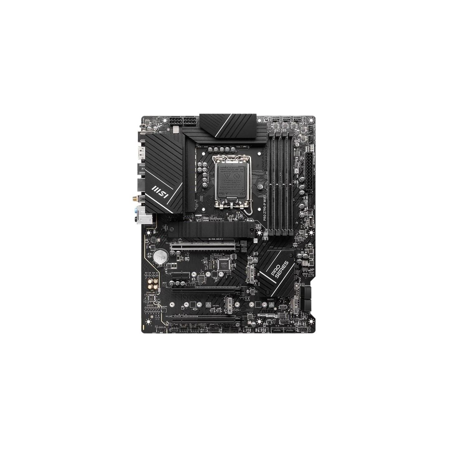 MSI | PRO Z790-P WIFI | Processor family Intel | Processor socket  LGA1700 | DDR5 DIMM | Memory slots 4 | Supported hard disk dr
