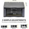 Fellowes MONITOR ACC RISER PREMIUM/PLUS 9169501 FELLOWES