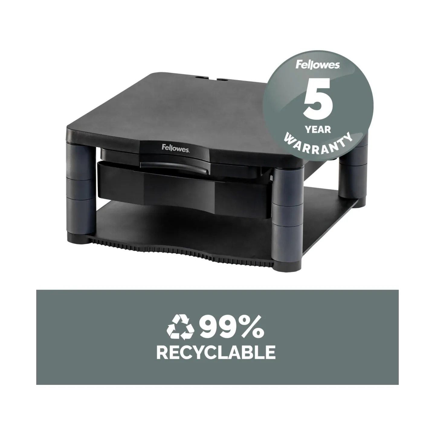 Fellowes MONITOR ACC RISER PREMIUM/PLUS 9169501 FELLOWES