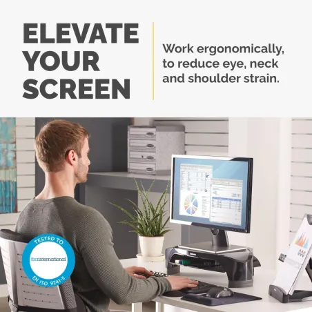 Fellowes MONITOR ACC RISER SMART/PLUS 8020801 FELLOWES