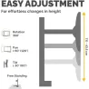 Fellowes MONITOR ACC ARM DUAL/PROFESSIONAL 8043701 FELLOWES