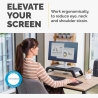 Fellowes MONITOR ACC RISER HANA LT/BLACK 100016996 FELLOWES