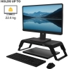 Fellowes MONITOR ACC RISER HANA LT/BLACK 100016996 FELLOWES