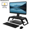 Fellowes MONITOR ACC RISER HANA LT/BLACK 100016996 FELLOWES