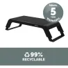 Fellowes MONITOR ACC RISER HANA LT/BLACK 100016996 FELLOWES