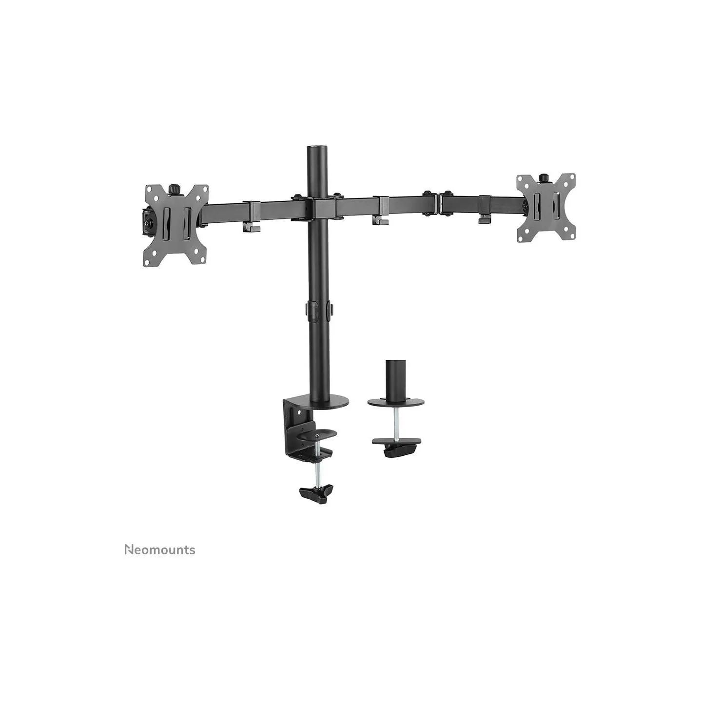 Neomounts NEWSTAR FLAT SCREEN DESK MOUNT (CLAMP/GROMMET) 10-32" BLACK