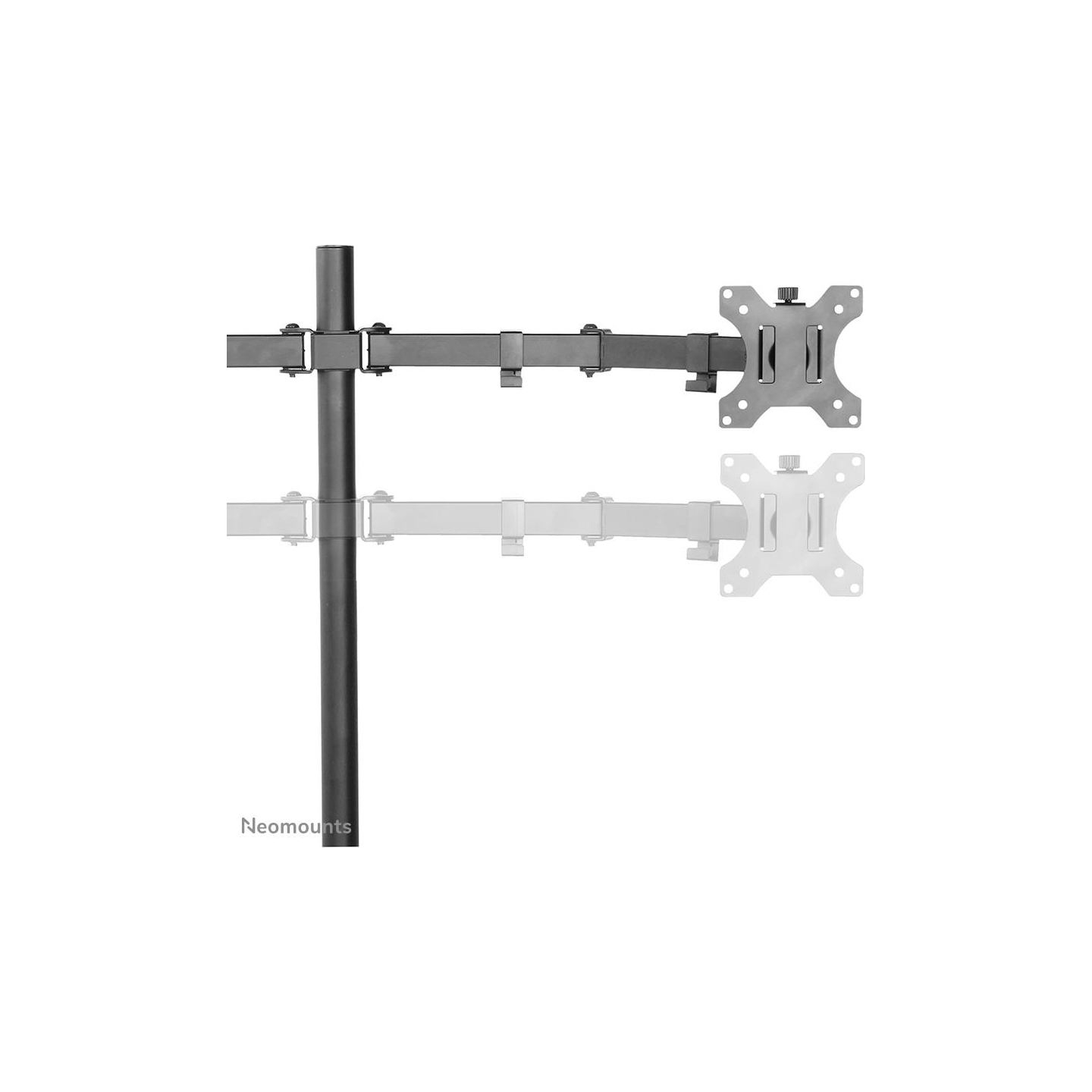 Neomounts NEWSTAR FLAT SCREEN DESK MOUNT (CLAMP/GROMMET) 10-32" BLACK