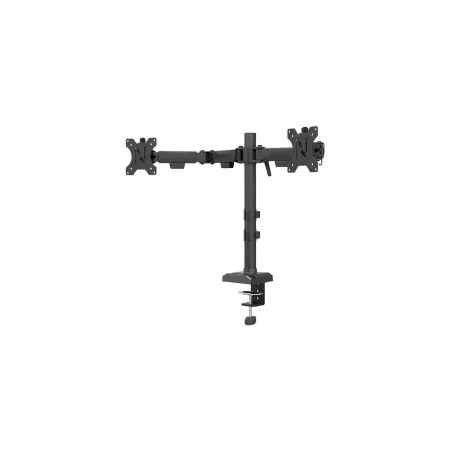 Neomounts NERO DOUBLE FLAT SCREEN DESK MOUNT  (PHONE HOLDER+QUICK-FIX CLAMP/GROMMET)
