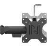 Neomounts NERO DOUBLE FLAT SCREEN DESK MOUNT  (PHONE HOLDER+QUICK-FIX CLAMP/GROMMET)