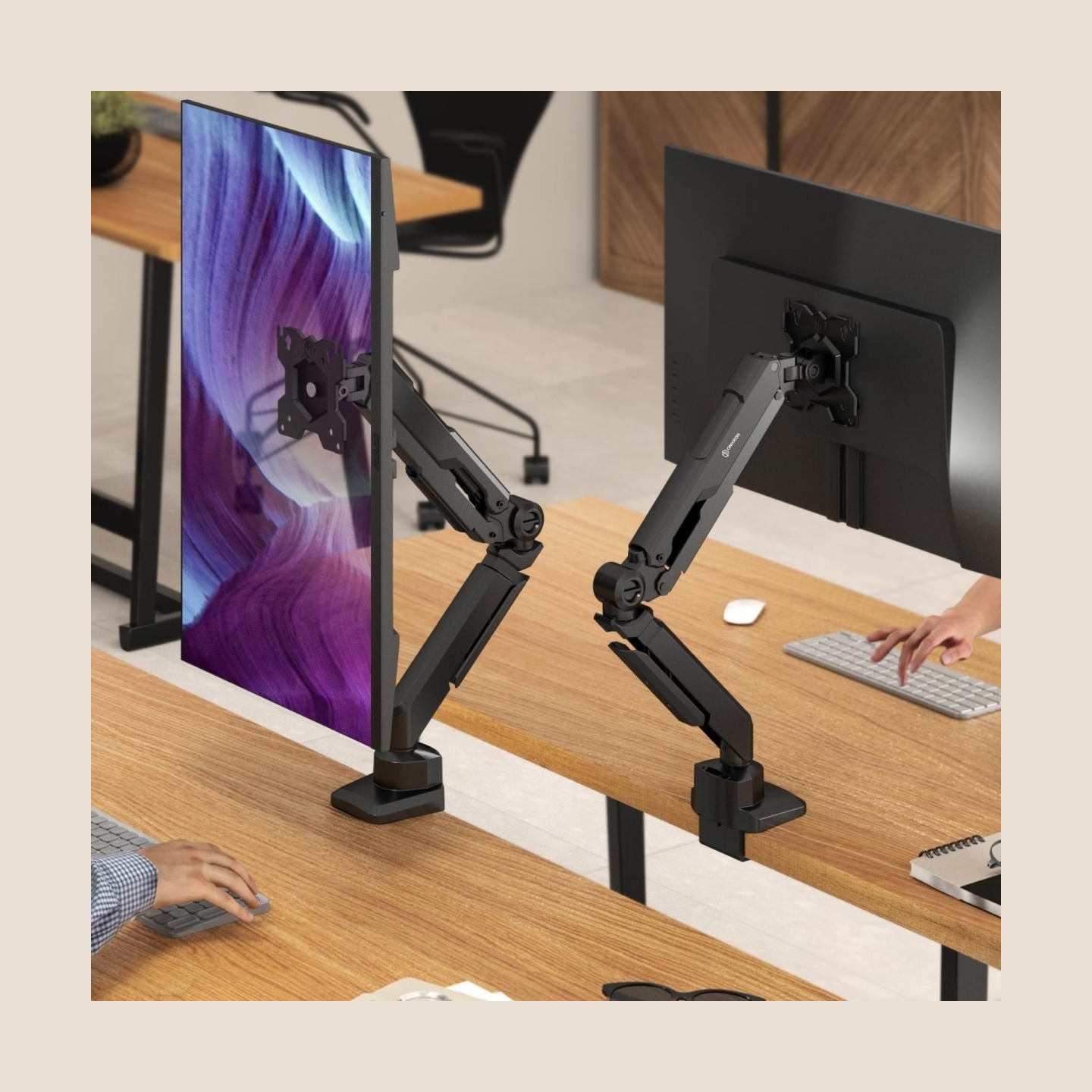 Onkron MONITOR ACC DESK MOUNT/13-34" BLACK G90-B ONKRON