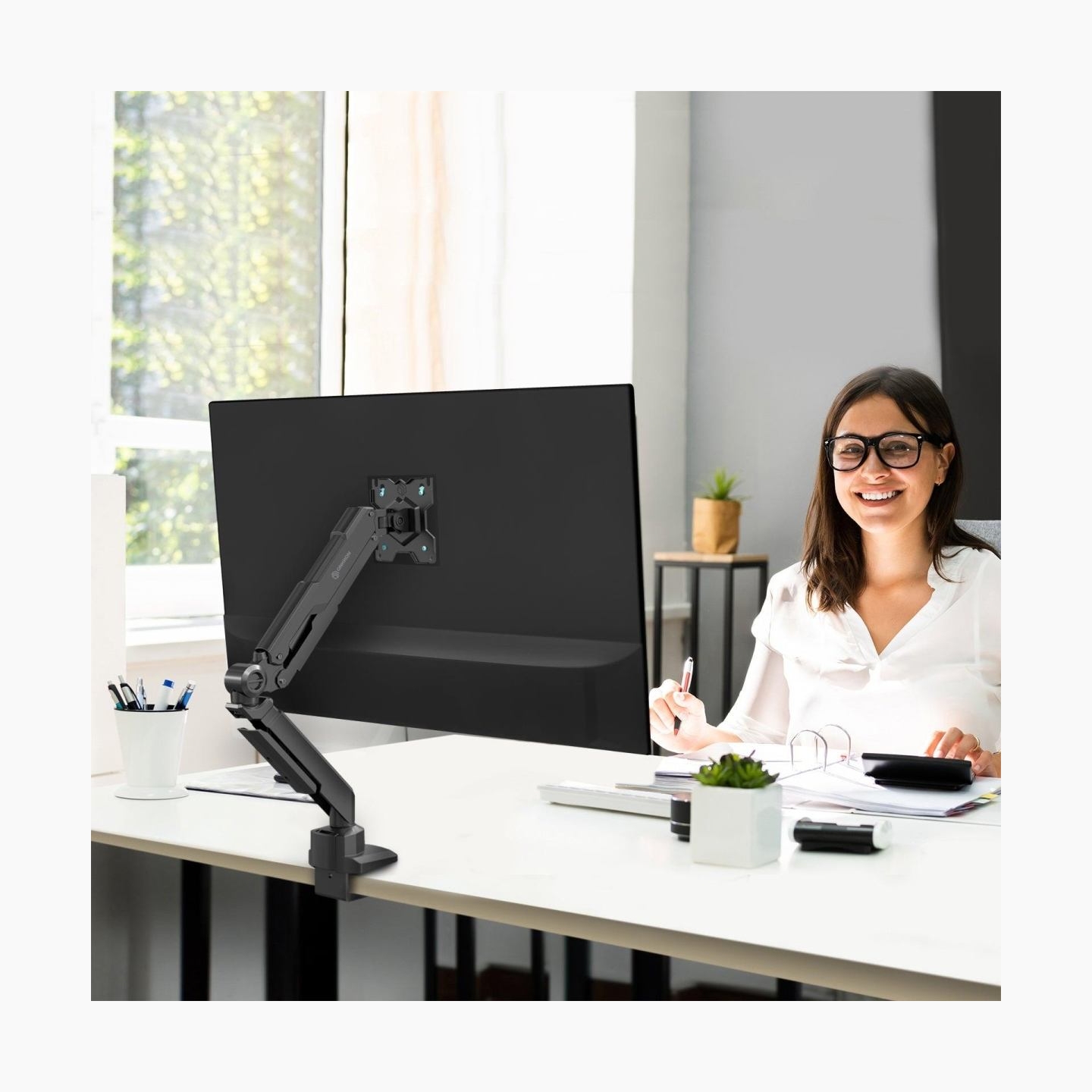Onkron MONITOR ACC DESK MOUNT/13-34" BLACK G90-B ONKRON