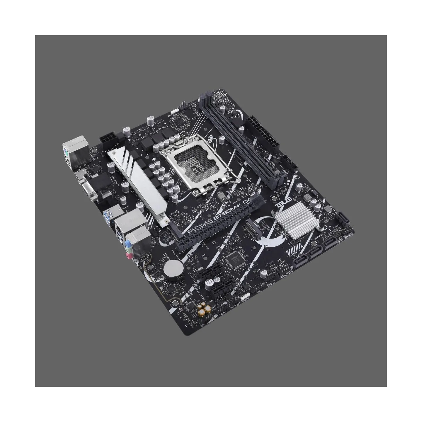 Asus | PRIME B760M-K D4 | Processor family Intel | Processor socket  LGA1700 | DDR4 DIMM | Memory slots 2 | Supported hard disk 