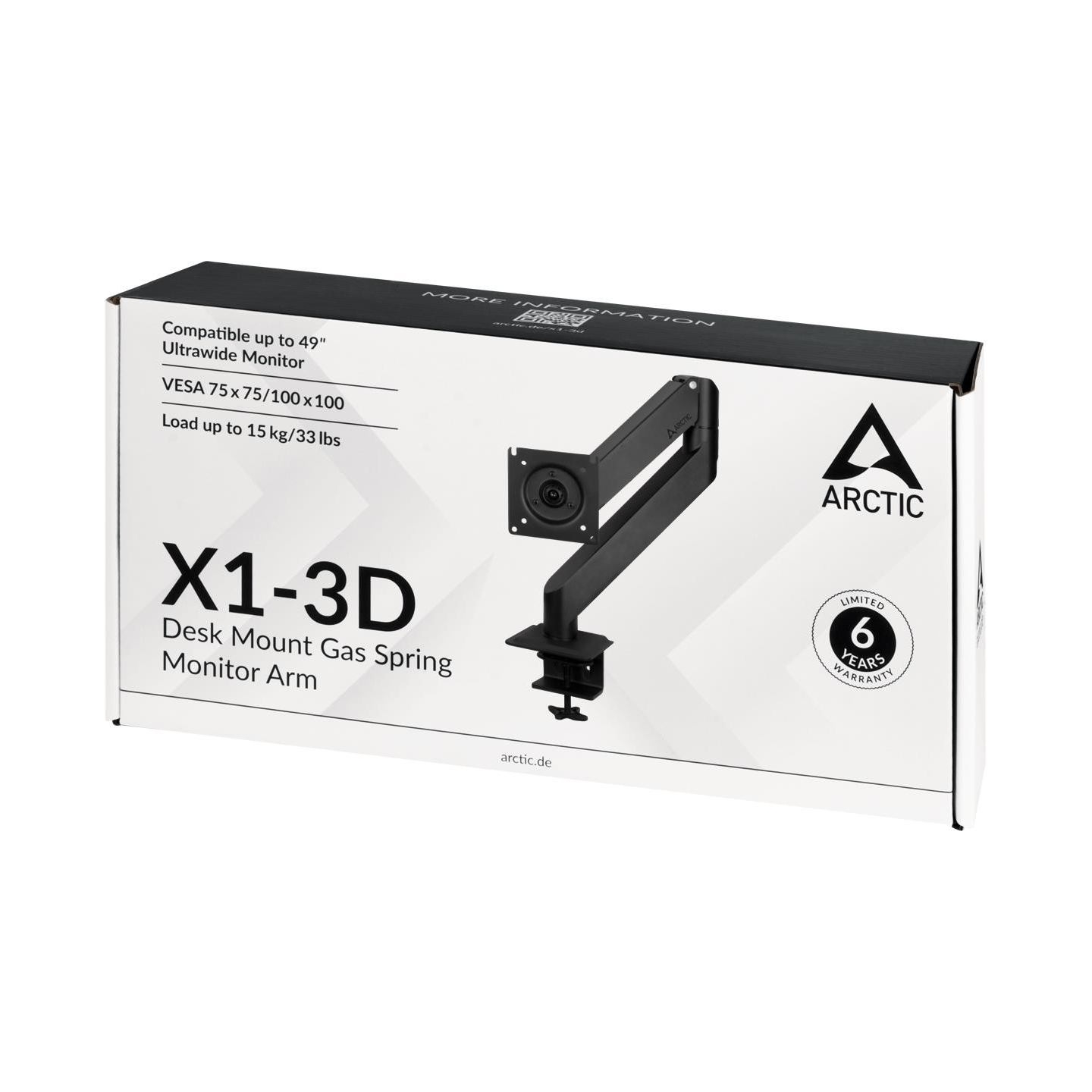 Arctic MONITOR ACC ARM X1-3D/AEMNT00062A ARCTIC
