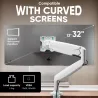 Onkron MONITOR ACC DESK MOUNT/13-32" WHITE G100-W ONKRON