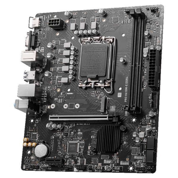 MSI Motherboard PRO H610M-E s1700 DDR4 HDMI M.2 mATX