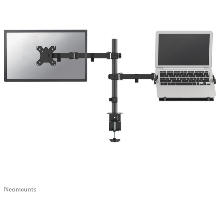 Neomounts NEWSTAR FLAT SCREEN & NOTEBOOK DESK MOUNT (CLAMP/GROMMET)  10-32" BLACK