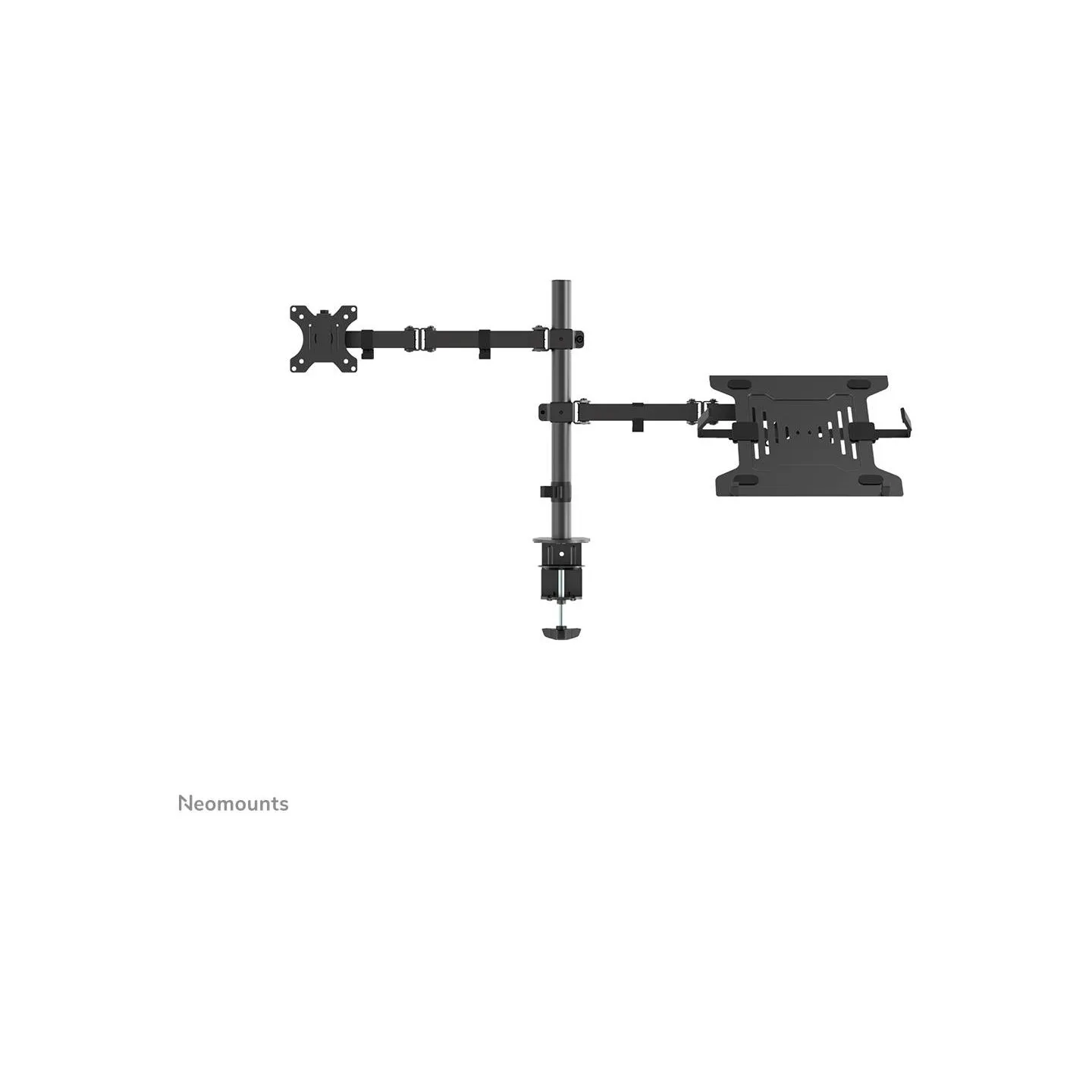 Neomounts NEWSTAR FLAT SCREEN & NOTEBOOK DESK MOUNT (CLAMP/GROMMET)  10-32" BLACK
