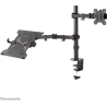 Neomounts NEWSTAR FLAT SCREEN & NOTEBOOK DESK MOUNT (CLAMP/GROMMET)  10-32" BLACK
