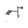 Neomounts NEWSTAR FLAT SCREEN & NOTEBOOK DESK MOUNT (CLAMP/GROMMET)  10-32" BLACK