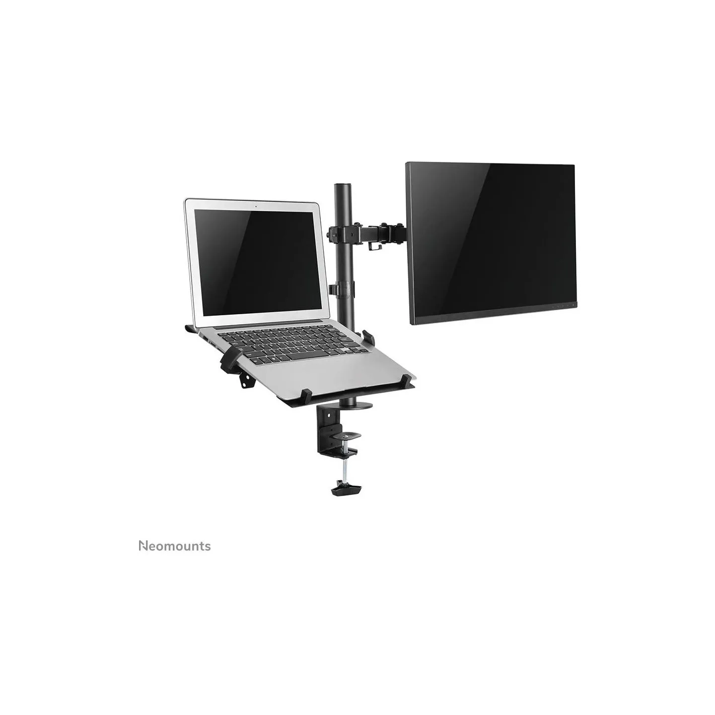 Neomounts NEWSTAR FLAT SCREEN & NOTEBOOK DESK MOUNT (CLAMP/GROMMET)  10-32" BLACK