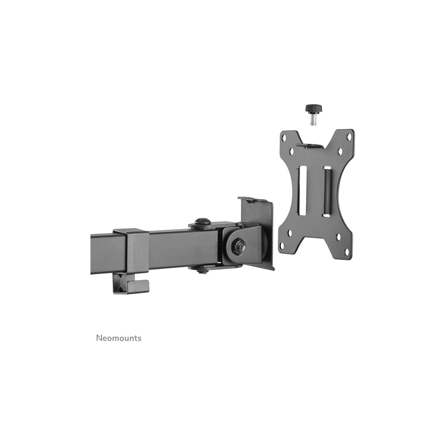 Neomounts NEWSTAR FLAT SCREEN & NOTEBOOK DESK MOUNT (CLAMP/GROMMET)  10-32" BLACK