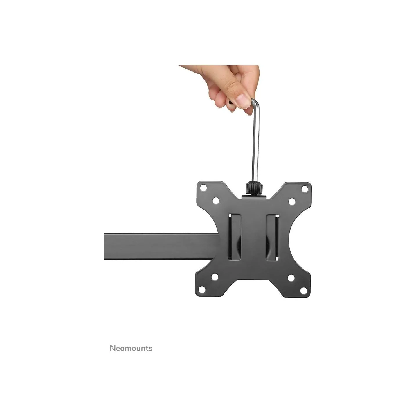 Neomounts NEWSTAR FLAT SCREEN & NOTEBOOK DESK MOUNT (CLAMP/GROMMET)  10-32" BLACK