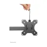 Neomounts NEWSTAR FLAT SCREEN & NOTEBOOK DESK MOUNT (CLAMP/GROMMET)  10-32" BLACK