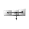 Neomounts NERO TRIPLE FLAT SCREEN DESK MOUNT  (PHONE HOLDER+QUICK-FIX CLAMP/GROMMET)