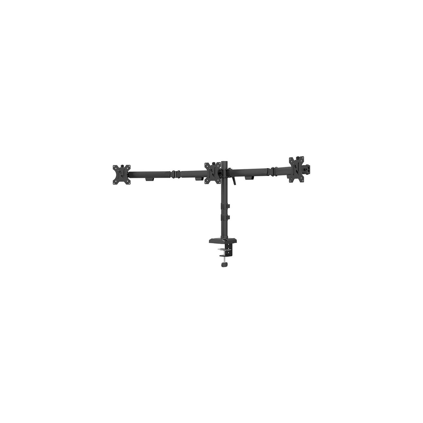 Neomounts Monitor arm DS60-600BL3 3xLCD 10-27inch 75x75-100x100 h:14-40cm 6kg*1lcd 5 LAT GWARANCJI