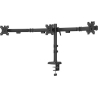 Neomounts Monitor arm DS60-600BL3 3xLCD 10-27inch 75x75-100x100 h:14-40cm 6kg*1lcd 5 LAT GWARANCJI