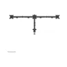 Neomounts NERO TRIPLE FLAT SCREEN DESK MOUNT  (PHONE HOLDER+QUICK-FIX CLAMP/GROMMET)